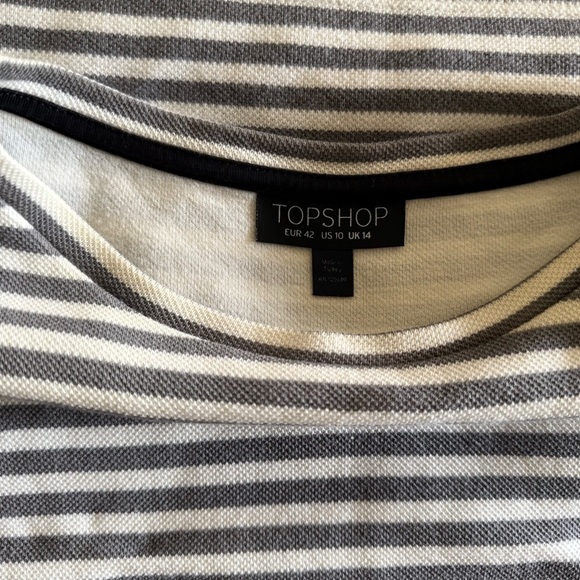 Topshop Striped Long Sleeve dress - Picture 3 of 4
